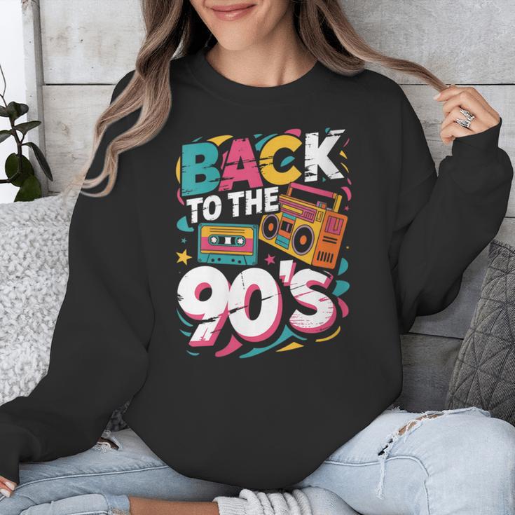 90's Nineties Nostalgia Costume Party Back To The 90s Unisex Sweatshirt 90's Nineties Nostalgia Costume Party Back To The 90s Unisex Sweatshirt