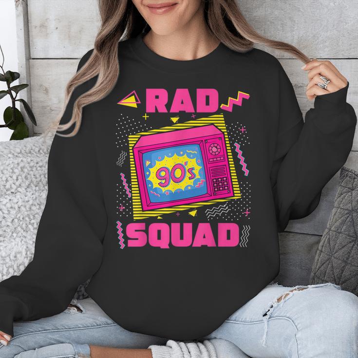 90s Rad Squad Retro Television 90s Aesthetic Nostalgia Unisex Sweatshirt
