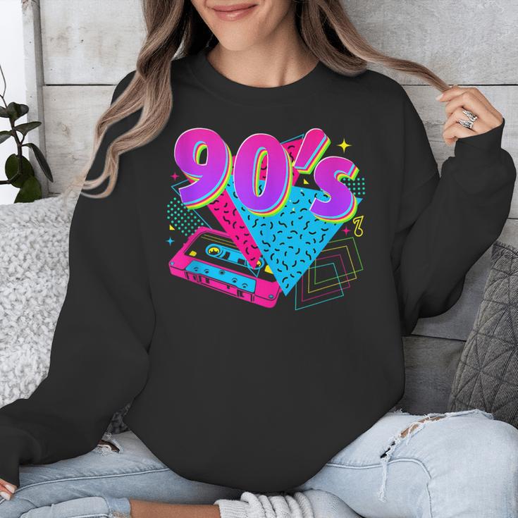 90's Vibe Retro Style Cassette Tape Nostalgia 1990s Party Unisex Sweatshirt 90's Vibe Retro Style Cassette Tape Nostalgia 1990s Party Unisex Sweatshirt