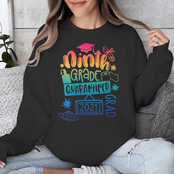 9th Grade Graduate 2021 Graduate Quarantine Ninth Graduation Unisex Sweatshirt