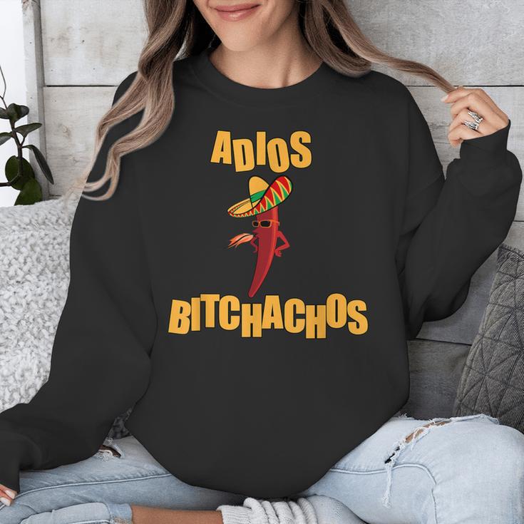 Adios Bitchachos Tee Cinco De Mayo Graduation Retirement Unisex Sweatshirt