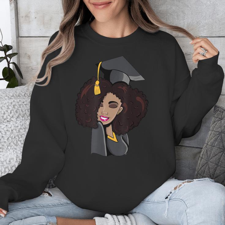African Woman Educated Graduation 2019 Proud Unisex Sweatshirt