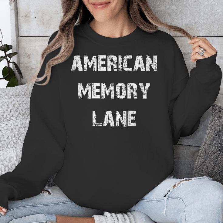 American Memory Lane Text Unisex Sweatshirt