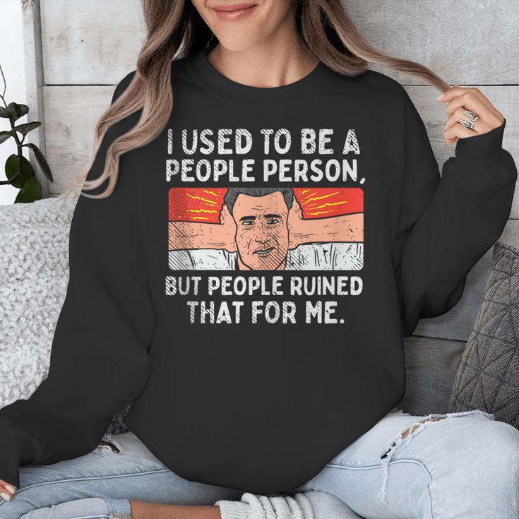 Antisocial Not A People Person Socially Selective Introvert Unisex Sweatshirt Antisocial Not A People Person Socially Selective Introvert Unisex Sweatshirt