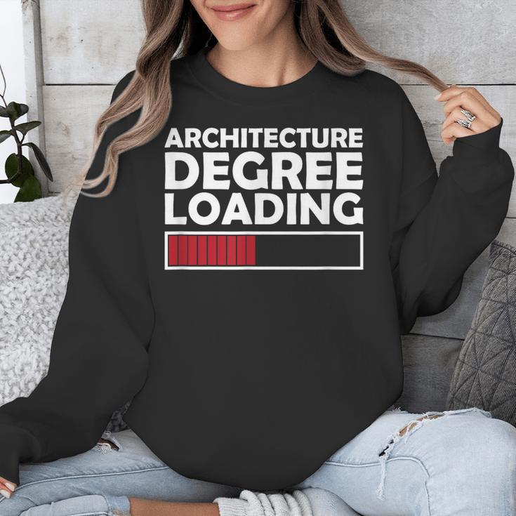 Architecture Degree Loading Graduation Student Unisex Sweatshirt