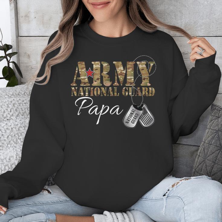 Army National Guard Papa Army National Guard Graduation Papa Unisex Sweatshirt