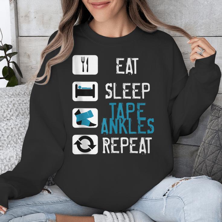 Athletic Trainer Eat Sleep Tape Ankles Graduation Unisex Sweatshirt