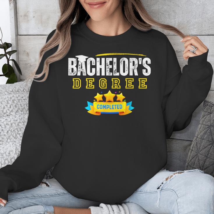 Bachelors Degree Graduation Senior Celebration Grad Party Unisex Sweatshirt