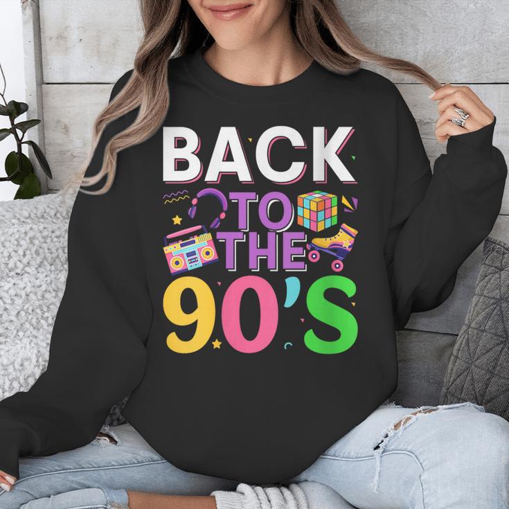 Back To The 90's Mixtape Era Nostalgia Retro 1990 90's Style Unisex Sweatshirt