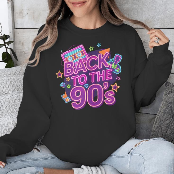 Back To The 90s Retro Nostalgia Unisex Sweatshirt Back To The 90s Retro Nostalgia Unisex Sweatshirt