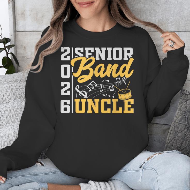 Band Senior Uncle Class Of 2026 Graduation Graduate Unisex Sweatshirt