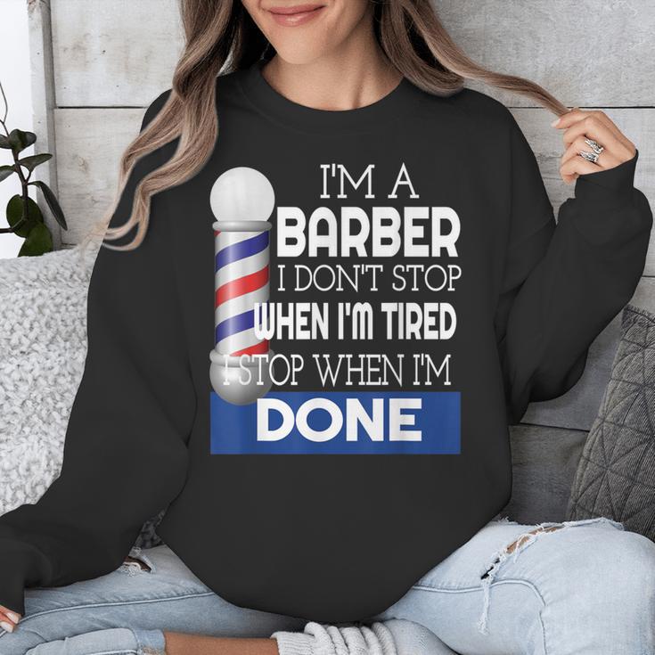 Barber Stylist Barber College Graduation Unisex Sweatshirt
