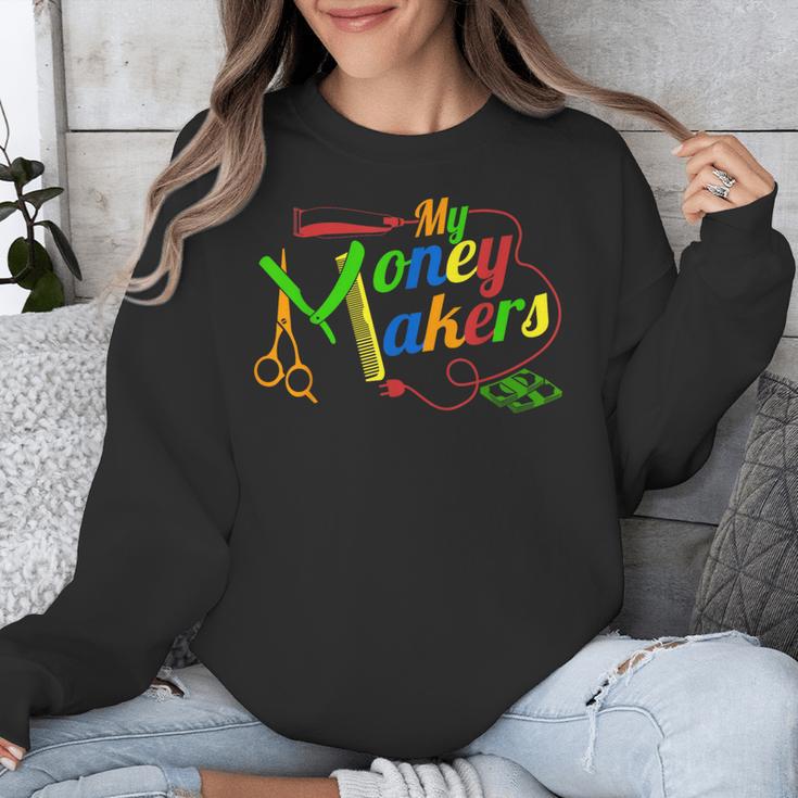 Barbering Tools Barber School Graduation Gear T-Shirt Unisex Sweatshirt