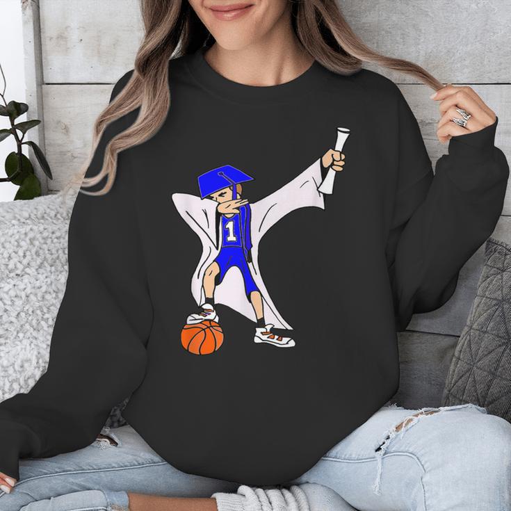 Basketball Dabbing Shirt Senior Graduation Him Her Unisex Sweatshirt