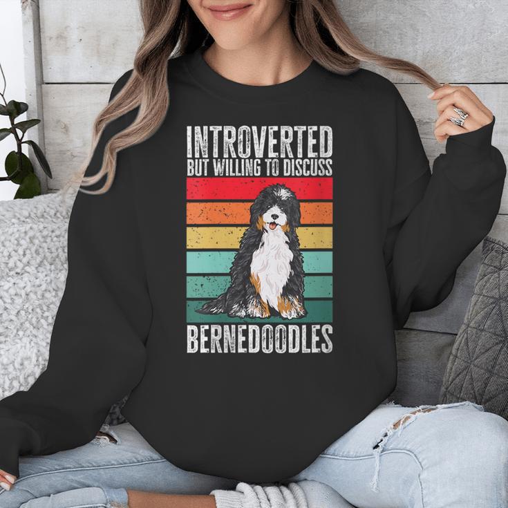 Bernedoodle Dog Introvert Bernedoodle Unisex Sweatshirt Bernedoodle Dog Introvert Bernedoodle Unisex Sweatshirt