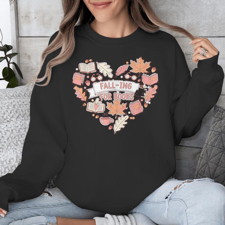 Big Book And Fall Heart Unisex Sweatshirt Big Book And Fall Heart Unisex Sweatshirt