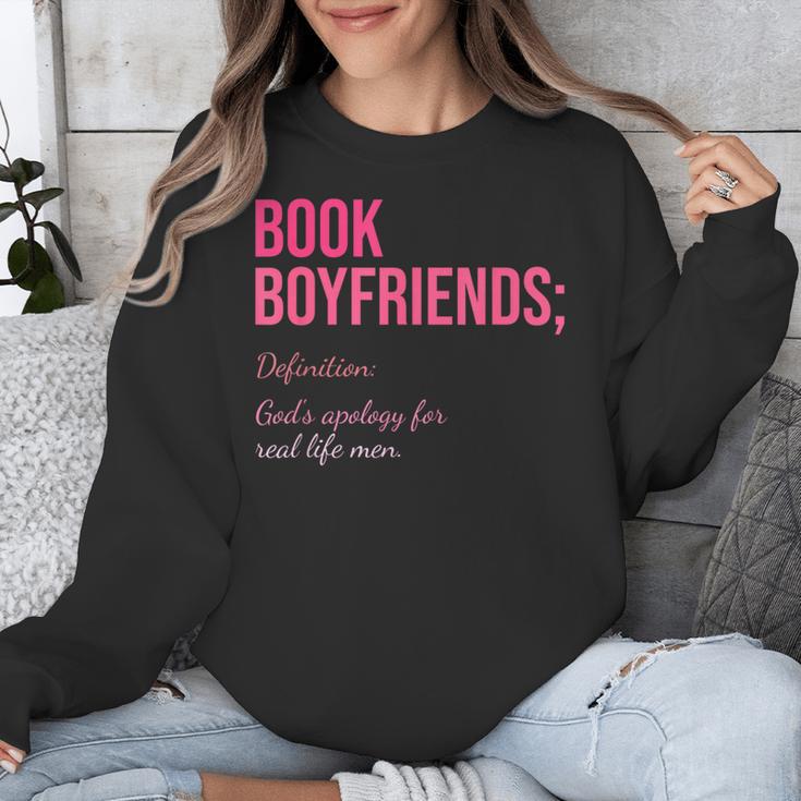 Book Boyfriends Definition Unisex Sweatshirt