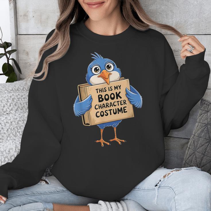 This Is My Book Character Costume Pigeon Kids Reading Unisex Sweatshirt This Is My Book Character Costume Pigeon Kids Reading Unisex Sweatshirt