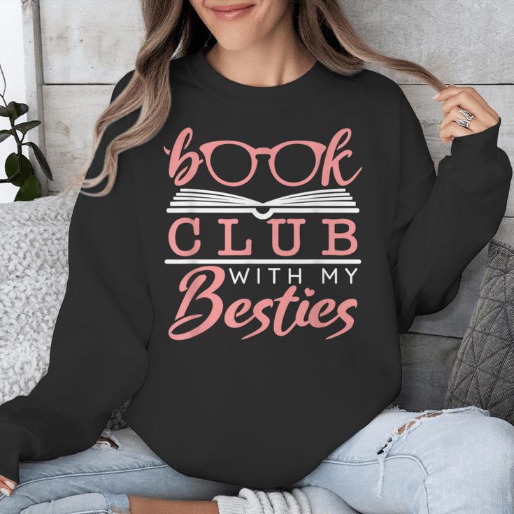 Book Club With My Besties Unisex Sweatshirt