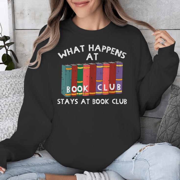 Book Club Read Reading Librarian Men Women Kids Unisex Sweatshirt