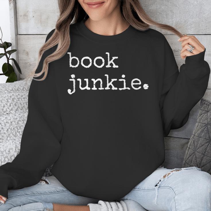 Book Junkie Reading Shirts Unisex Sweatshirt