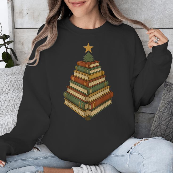 Book Lover Christmas Graphic For Librarians Unisex Sweatshirt Book Lover Christmas Graphic For Librarians Unisex Sweatshirt