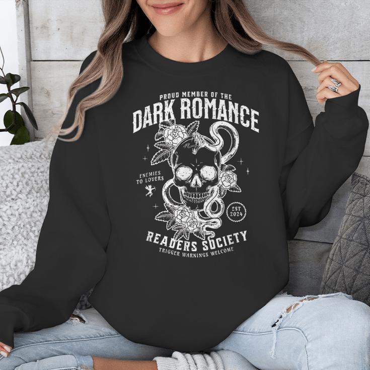 Book Lover Dark Romance Readers Society Smut Reader Women Unisex Sweatshirt