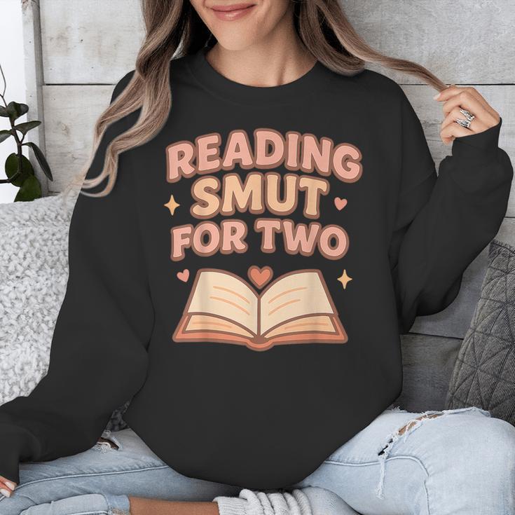 Book Lover Pregnancy Announcement Reveal Smut Unisex Sweatshirt
