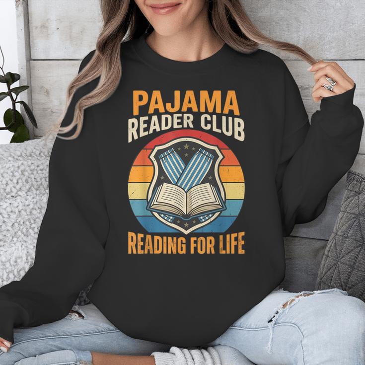 Book And Pajamas Reading Bedtime Unisex Sweatshirt