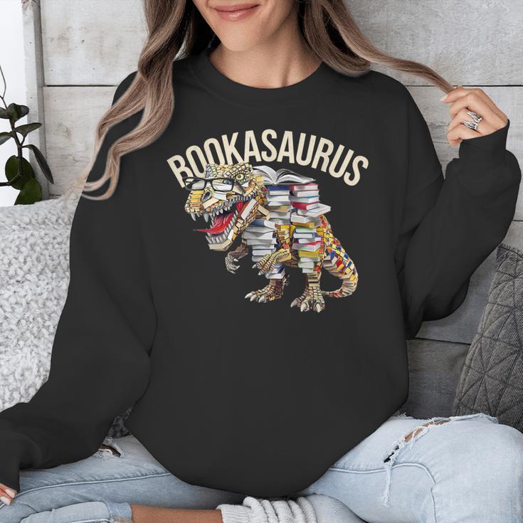Book Reading Dinosaur T-Rex Dino Bookworm Unisex Sweatshirt Book Reading Dinosaur T-Rex Dino Bookworm Unisex Sweatshirt