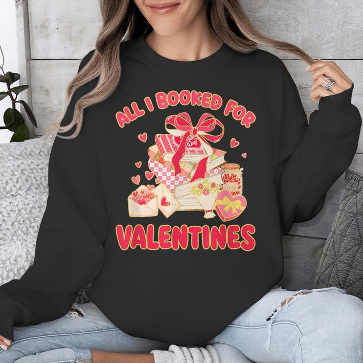Booked For Valentine Books Lover Bookworm Librarian Teacher Unisex Sweatshirt Booked For Valentine Books Lover Bookworm Librarian Teacher Unisex Sweatshirt