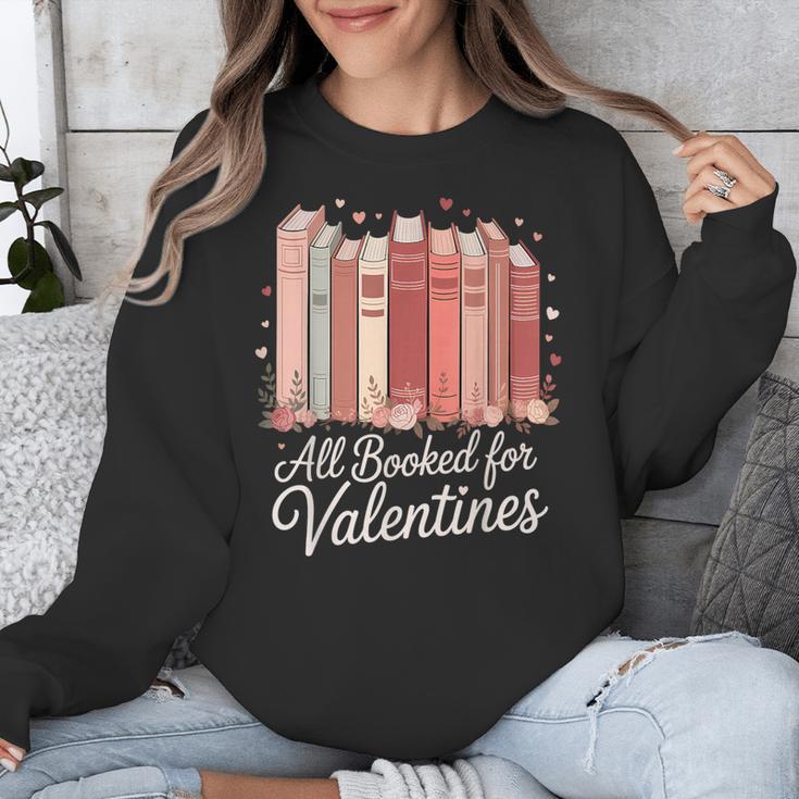 All Booked For Valentines Romantic Books Unisex Sweatshirt All Booked For Valentines Romantic Books Unisex Sweatshirt