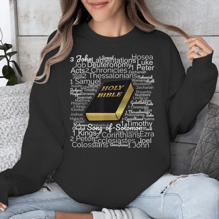 Books Of The Bible Unisex Sweatshirt Books Of The Bible Unisex Sweatshirt