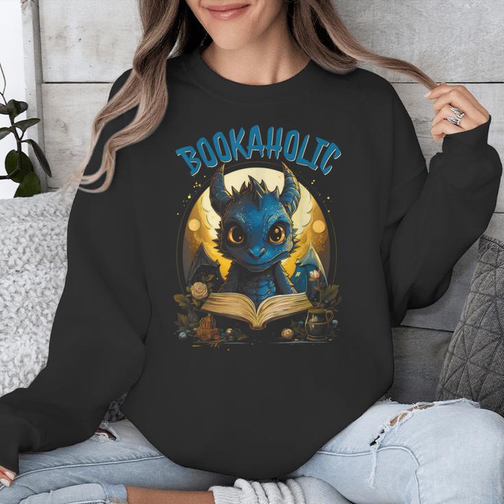 Books Quote Bookaholic Dragon Bookish Reading Unisex Sweatshirt Books Quote Bookaholic Dragon Bookish Reading Unisex Sweatshirt