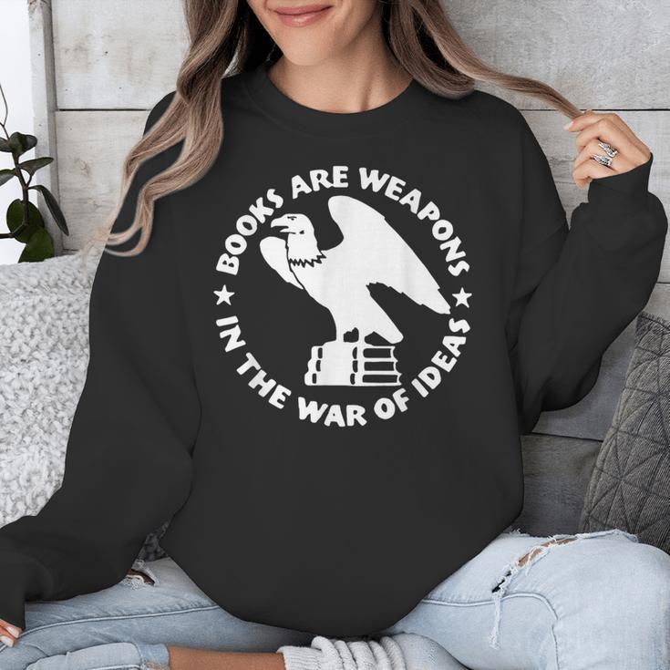 Books Are Weapons In The War Of Ideas Unisex Sweatshirt Books Are Weapons In The War Of Ideas Unisex Sweatshirt