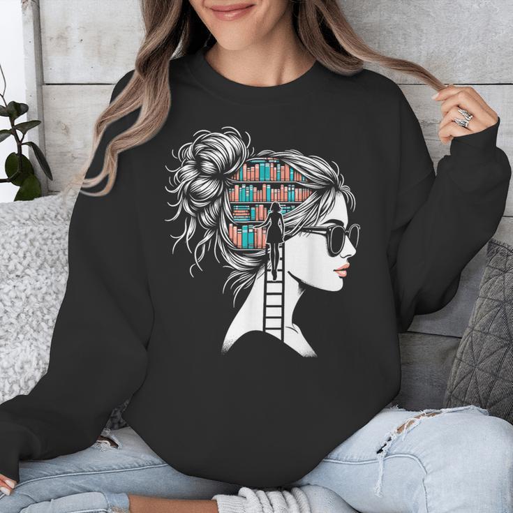 Bookworm Book Nerd Librarian Bookish Librarian Unisex Sweatshirt