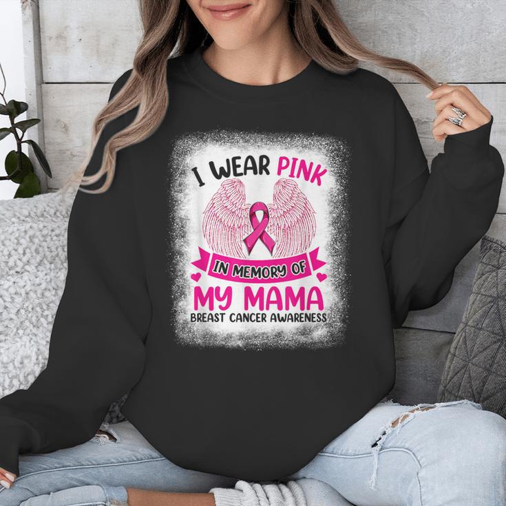 Breast Cancer Wings Shirt I Wear Pink In Memory Of My Mama Unisex Sweatshirt Breast Cancer Wings Shirt I Wear Pink In Memory Of My Mama Unisex Sweatshirt