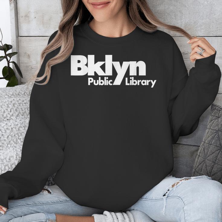 Brooklyn Public Library NY New York Neighborhood Book Lover Unisex Sweatshirt