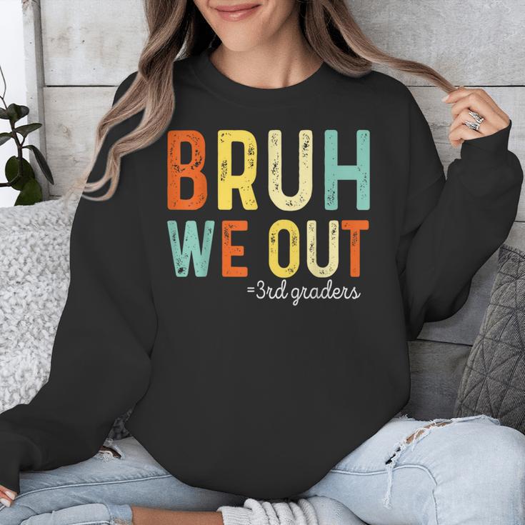 Bruh We Out 3rd Graders Third Grade Graduation Unisex Sweatshirt