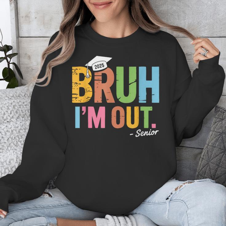 Bruh I'm Out Senior Graduation Unisex Sweatshirt
