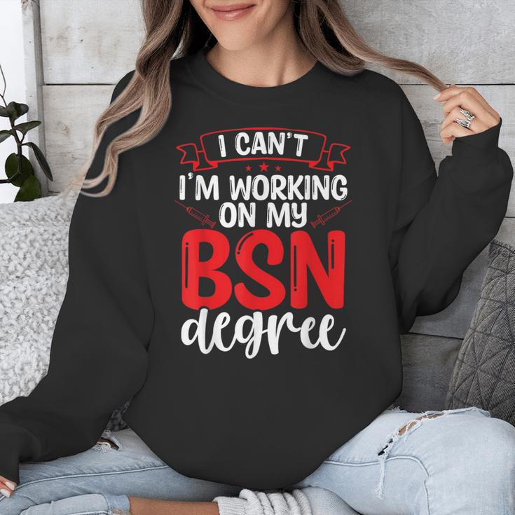 BSN Nurse Graduation Essentials BSN Nursing School Student Unisex Sweatshirt