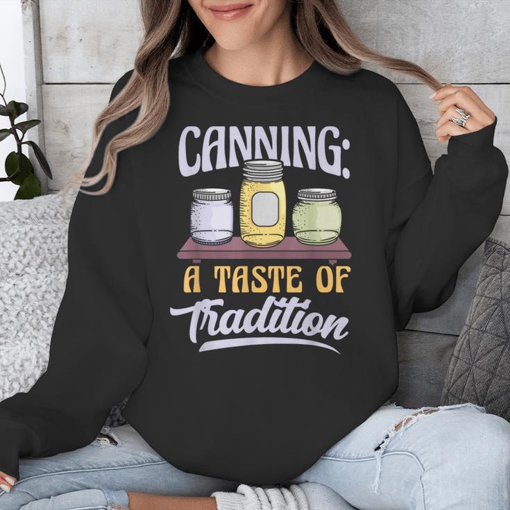 Canning A Taste Of Tradition Nostalgia Craft Unisex Sweatshirt Canning A Taste Of Tradition Nostalgia Craft Unisex Sweatshirt