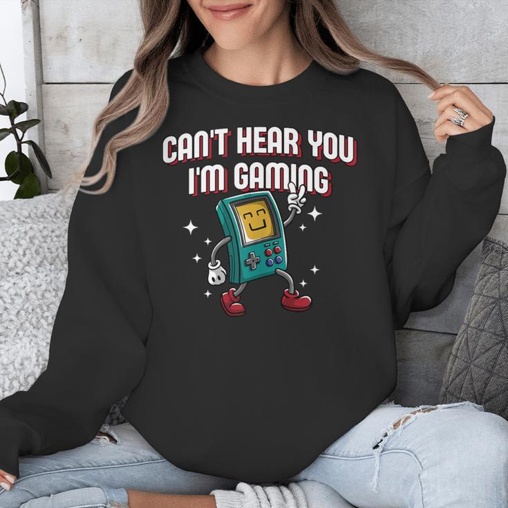 Cant Hear You Im Gaming Introvert Gamer Antisocial Unisex Sweatshirt Cant Hear You Im Gaming Introvert Gamer Antisocial Unisex Sweatshirt
