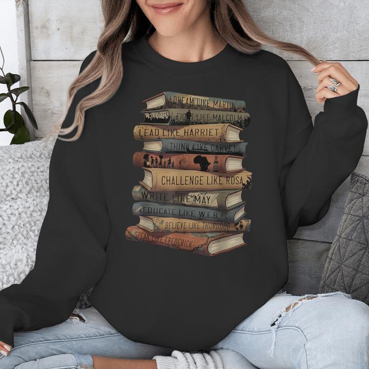 Celebrating History Month Floral Books Teacher Unisex Sweatshirt Celebrating History Month Floral Books Teacher Unisex Sweatshirt