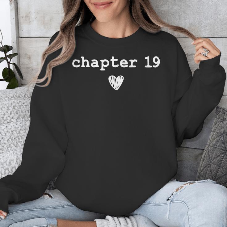 Chapter 19 Book Lovers Readers & Authors 19th Birthday Unisex Sweatshirt
