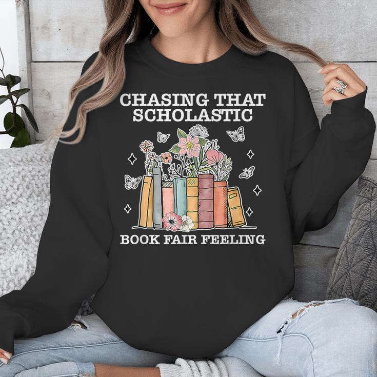 Chasing That Scholastic Book Fair Feeling Apparel Unisex Sweatshirt