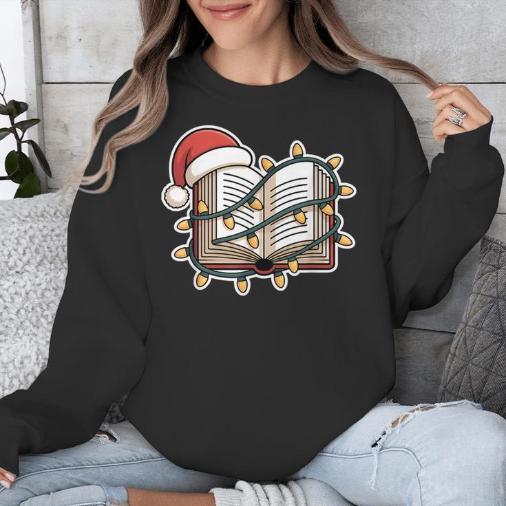 Christmas Book Festive Holiday Xmas Unisex Sweatshirt