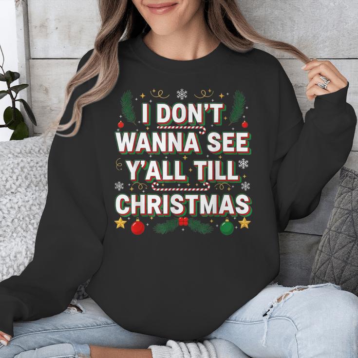 Christmas Sarcastic Introvert Holiday Shirt Unisex Sweatshirt Christmas Sarcastic Introvert Holiday Shirt Unisex Sweatshirt