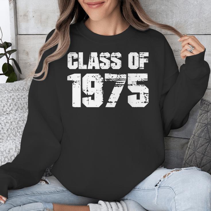 Class Of 1975 Highschool College Graduation Reunion T- Unisex Sweatshirt