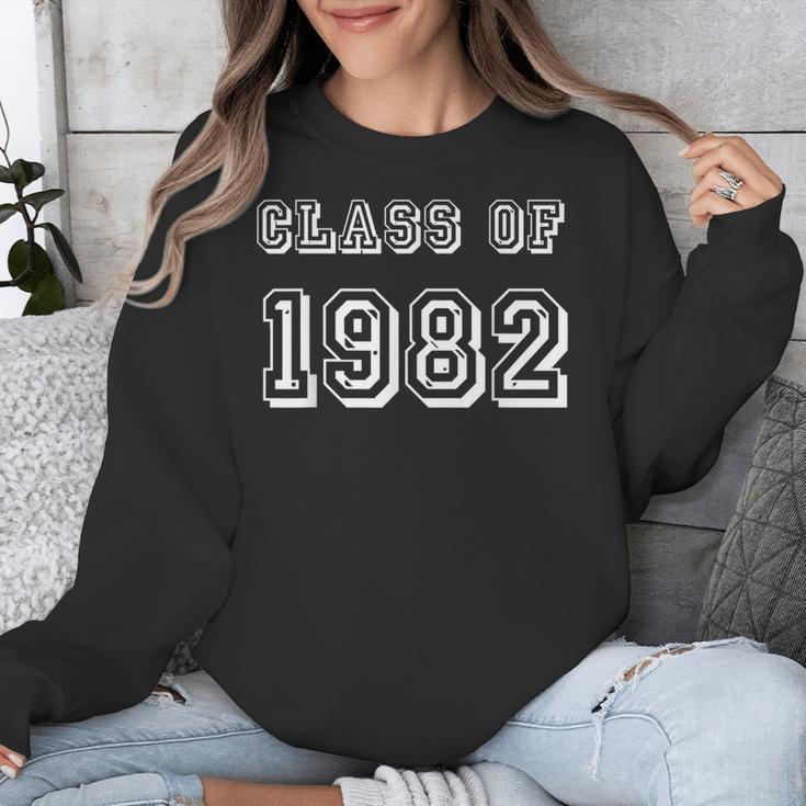 Class Of 1982 82 School Reunion Graduation Party Unisex Sweatshirt